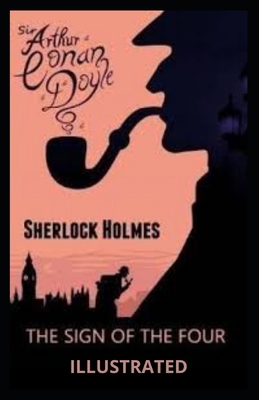 Paperback The Sign of the Four Illustrated Book