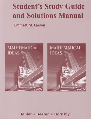 Student Study Guide and Solutions Manual for Ma... 0321369718 Book Cover