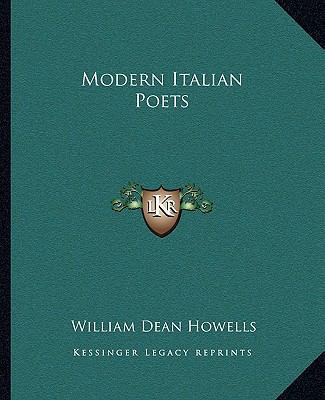 Modern Italian Poets 1162674393 Book Cover