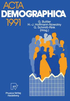 ACTA Demographica 1991 [German] 3790805580 Book Cover