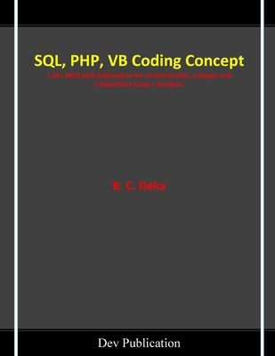 SQL, PHP, VB Coding Concept 819969341X Book Cover