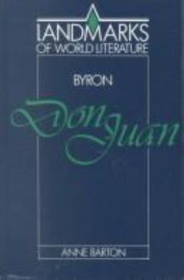 Byron: Don Juan 0521329337 Book Cover