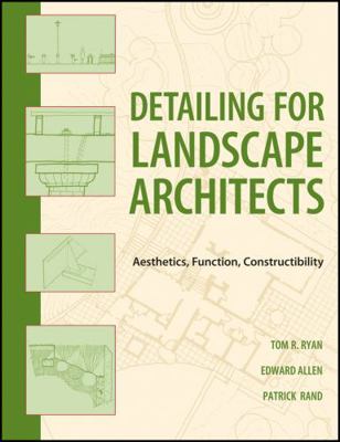 Detailing for Landscape Architects 0470548789 Book Cover