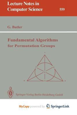 Paperback Fundamental Algorithms for Permutation Groups Book
