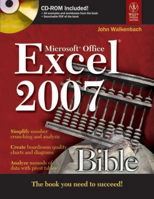 Microsoft Excel 2007 Bible 8126511427 Book Cover