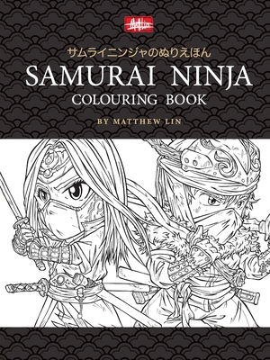 Samurai Ninja Colouring Book 0648375617 Book Cover