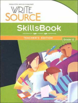 Write Source: Teacher's Edition Grade 12 2012 0547484682 Book Cover