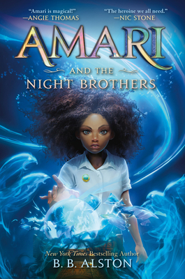 Amari and the Night Brothers [Large Print] 1432890735 Book Cover