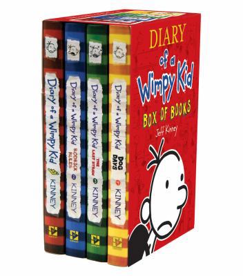 Diary of a Wimpy Kid Box of Books 0810997827 Book Cover