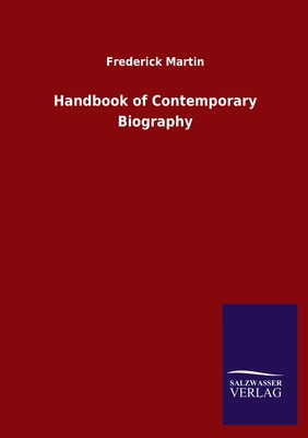 Handbook of Contemporary Biography 3846051020 Book Cover
