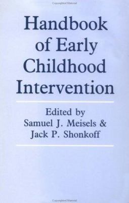 Handbook of Early Childhood Intervention 0521343712 Book Cover