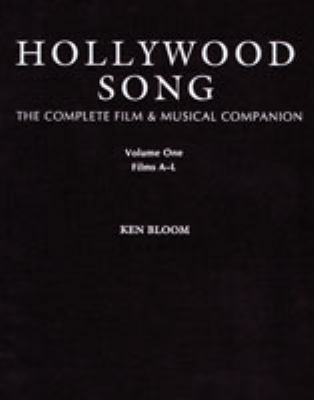 Hollywood Song V1 0816026688 Book Cover