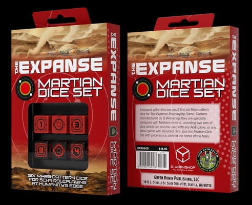 The Expanse Rpg: Martian Dice Set 1949160793 Book Cover