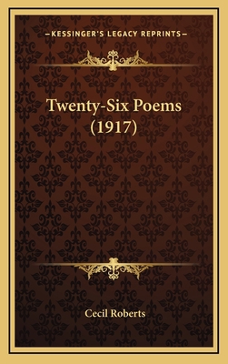 Twenty-Six Poems (1917) 1169037437 Book Cover