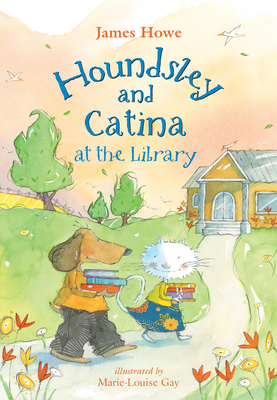 Houndsley and Catina at the Library 1098251342 Book Cover