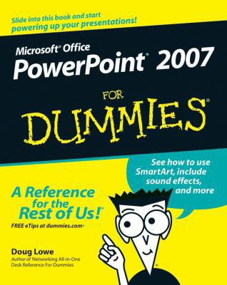 Powerpoint 2007 for Dummies 0470040599 Book Cover