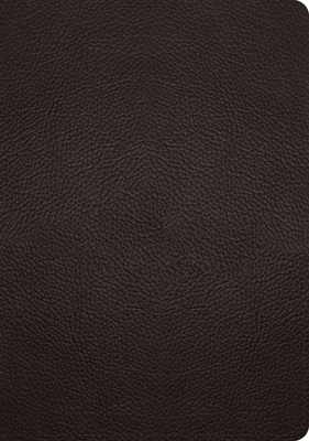 ESV Study Bible (Buffalo Leather, Deep Brown) 1433575922 Book Cover
