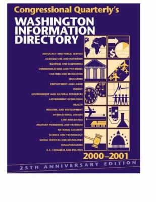 Washington Information Directory 2000-2001 1568024983 Book Cover