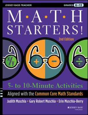 Math Starters: 5- to 10-Minute Activities Align... 1118449797 Book Cover