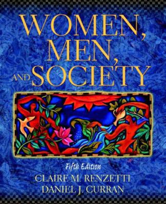 Women, Men, and Society 0205335330 Book Cover