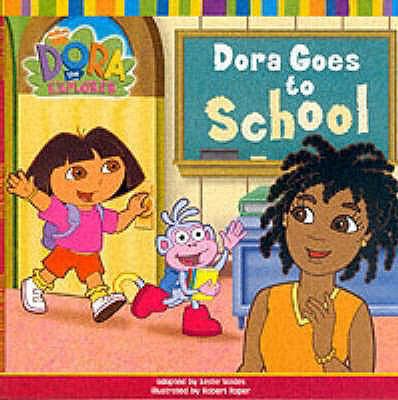 Dora Goes to School (Dora the Explorer) [French] 1416910573 Book Cover