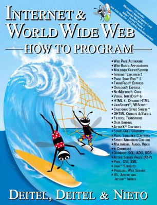 Internet and World Wide Web: How to Program [Wi... 0130161438 Book Cover