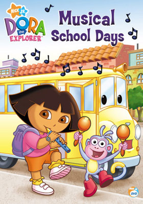 Dora The Explorer: Musical School Days B000K7UBYI Book Cover