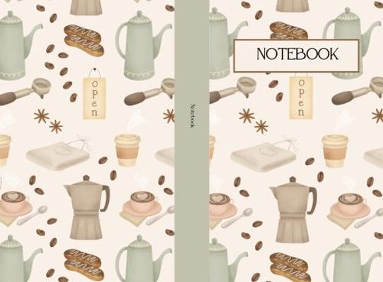 Paperback Barista Notebook : Sage Book