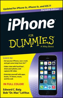 iPhone For Dummies 1118744799 Book Cover