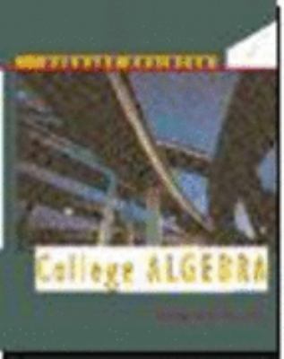 College Algebra: Visualizing and Determining So... 0395818567 Book Cover