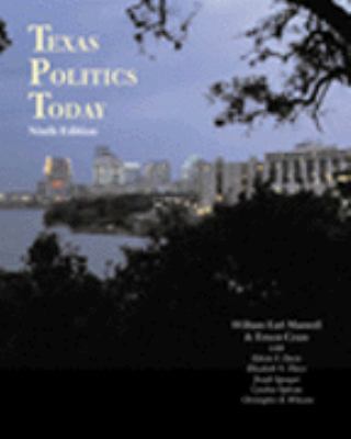 Texas Politics Today 053456979X Book Cover