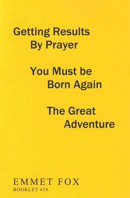 Getting Results by Prayer; You Must Be Born Aga... 0875167470 Book Cover