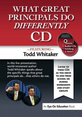 What Great Principals Do Differently Audio CD 1596671173 Book Cover