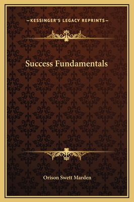 Success Fundamentals 116932018X Book Cover