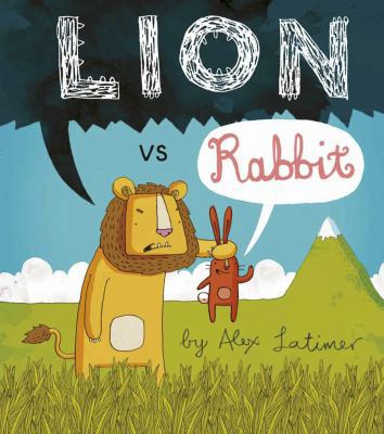 lion vs rabbit. by alex latimer 0552565415 Book Cover
