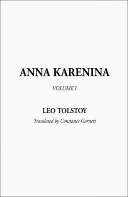Anna Karenina (Volume 1) 1588276015 Book Cover