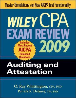 Wiley CPA Exam Review 2009: Auditing and Attest... 0470286016 Book Cover