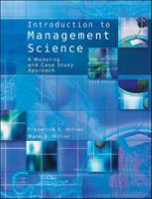 Introduction to Management Science with Student CD 0073337978 Book Cover