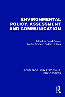 Environmental Policy, Assessment and Communication 103281635X Book Cover