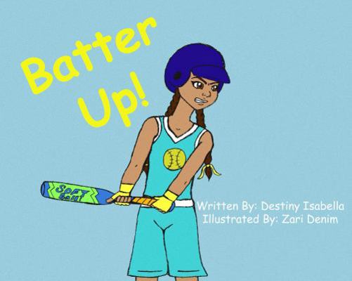 Hardcover Softball - Batter Up! Book