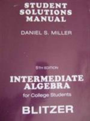 Student Solutions Manual 0136008704 Book Cover