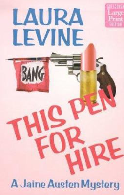 This Pen for Hire [Large Print] 1587243415 Book Cover