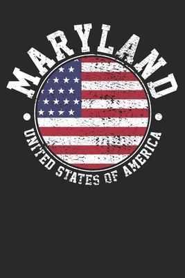 Notebook: Maryland Dot Grid 6x9 120 Pages 169907917X Book Cover