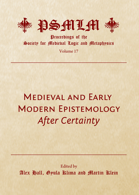 Medieval and Early Modern Epistemology: After C... 1527542734 Book Cover