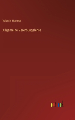 Allgemeine Vererbungslehre [German] 3368619934 Book Cover