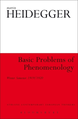 Basic Problems of Phenomenology: Winter Semeste... 1441103600 Book Cover