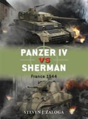 Panzer IV Vs Sherman: France 1944 147280760X Book Cover