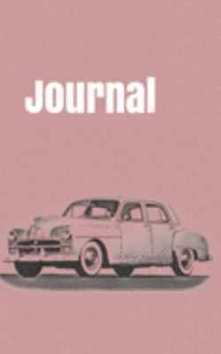Journal: handy notebook for car enthusiasts. 5x8. 120 pages. (american cars of the 50's)