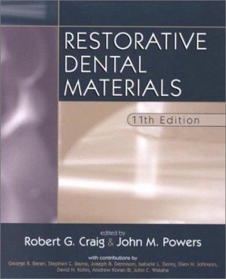 Restorative Dental Materials 0323014429 Book Cover