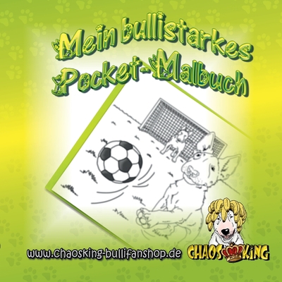 Mein bullistarkes Pocket-Malbuch [German] 3754349309 Book Cover
